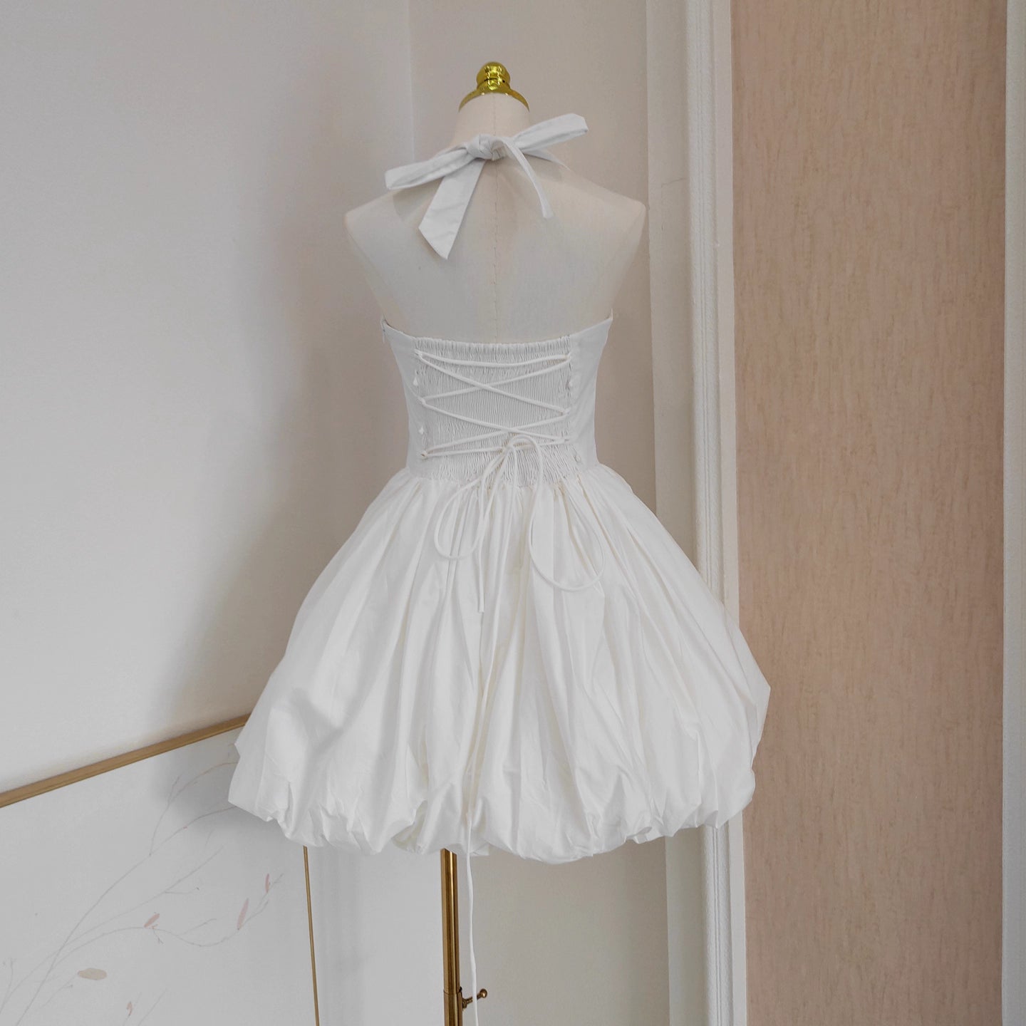White Bubble Dress