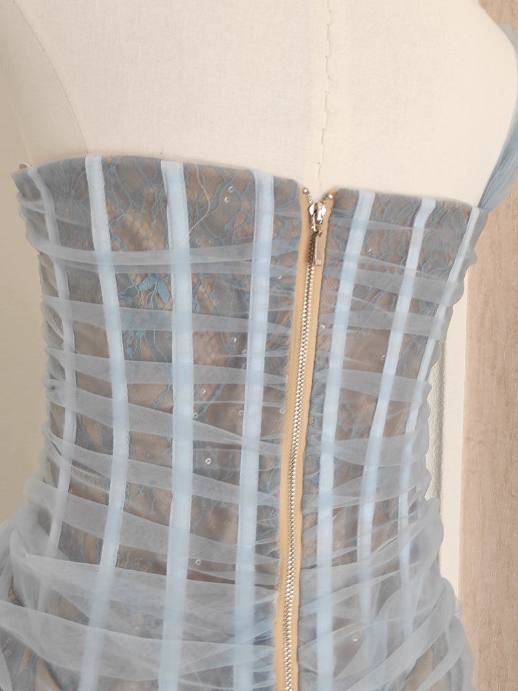 Blue Lace Dress
