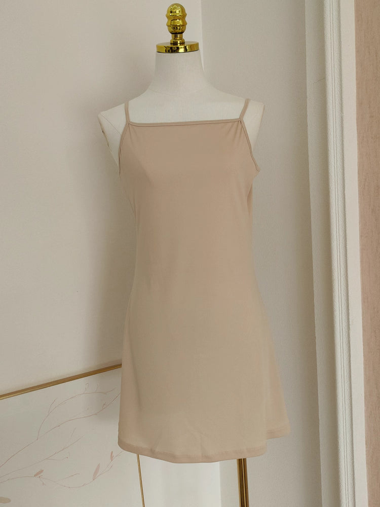 Beige Lace Dress