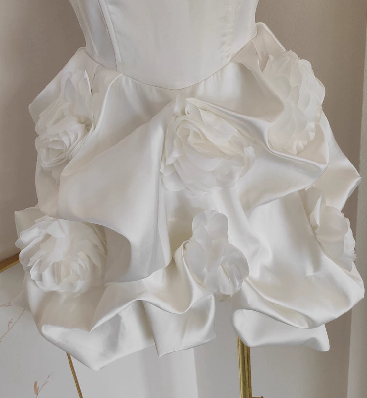 White Flower Dress