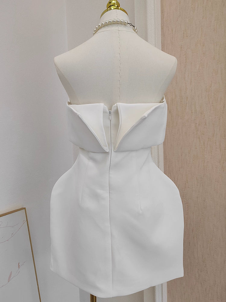 White Tube Dress