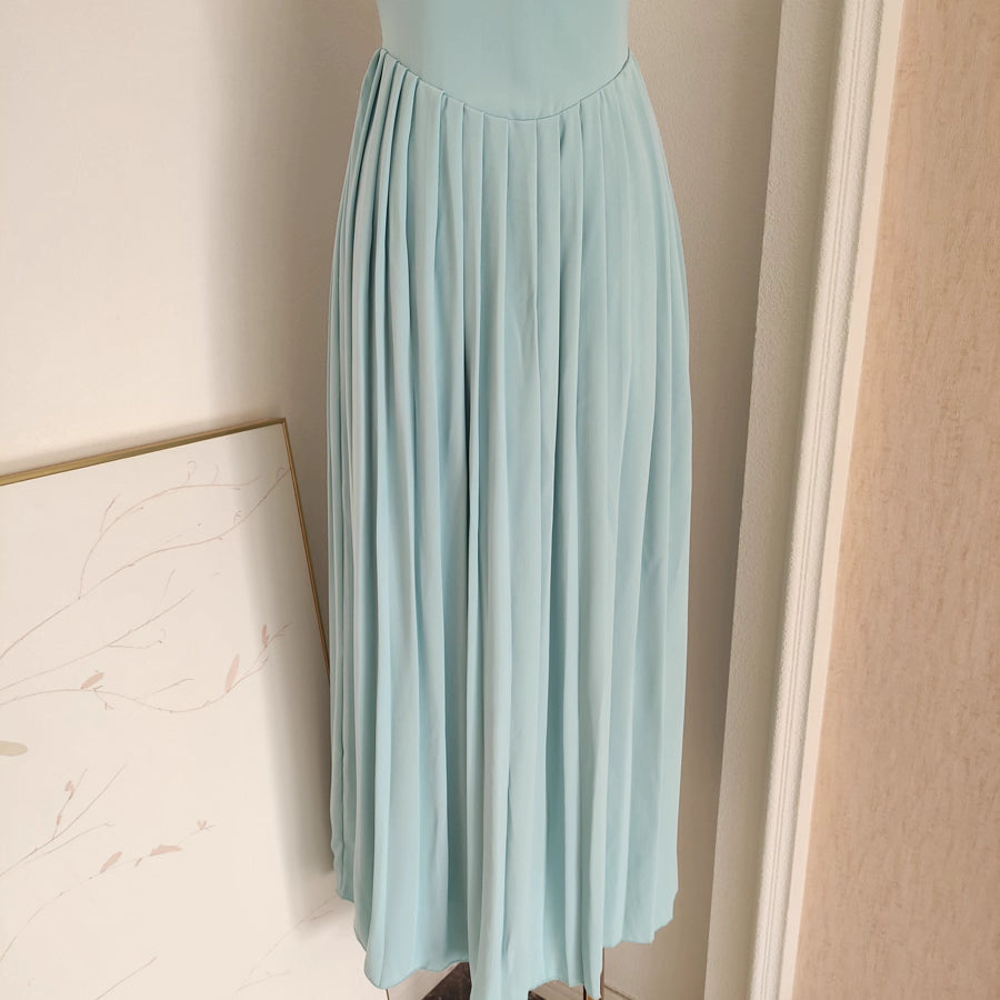 Sky Blue Tube Dress