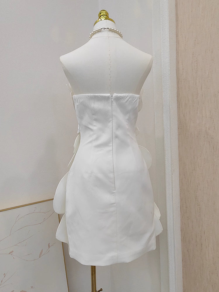 White Petal Dress