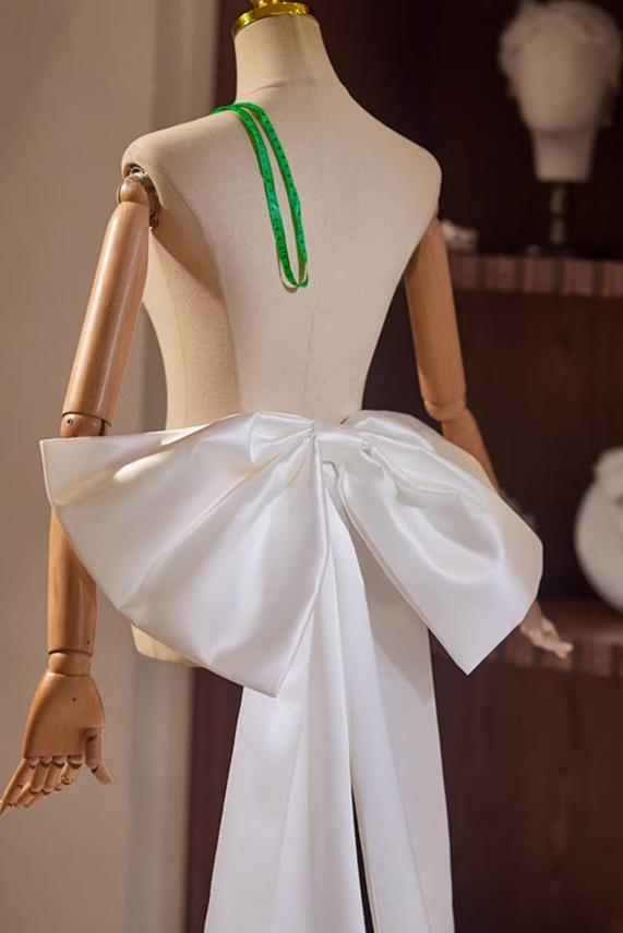 White Ribbon Accessory