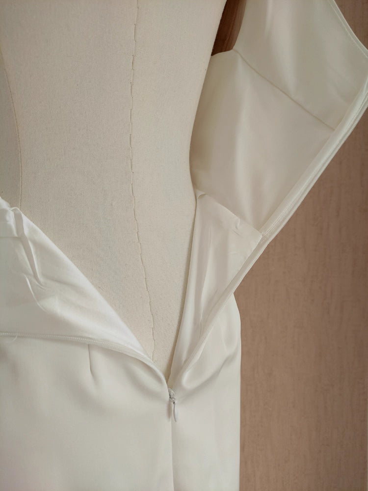 White Corset Dress