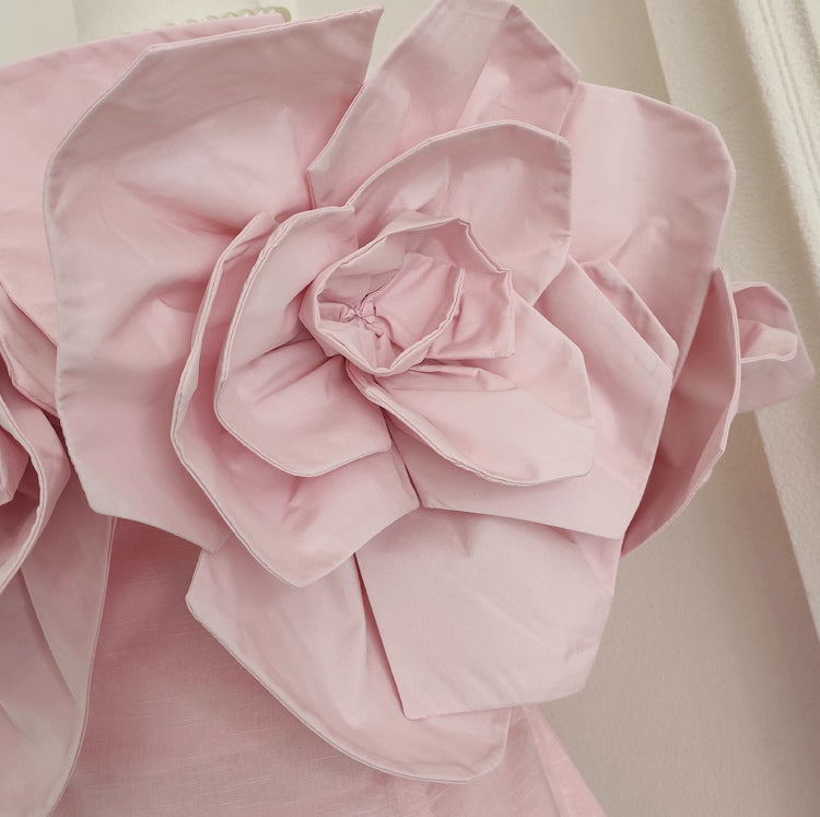 Pink Flower Dress