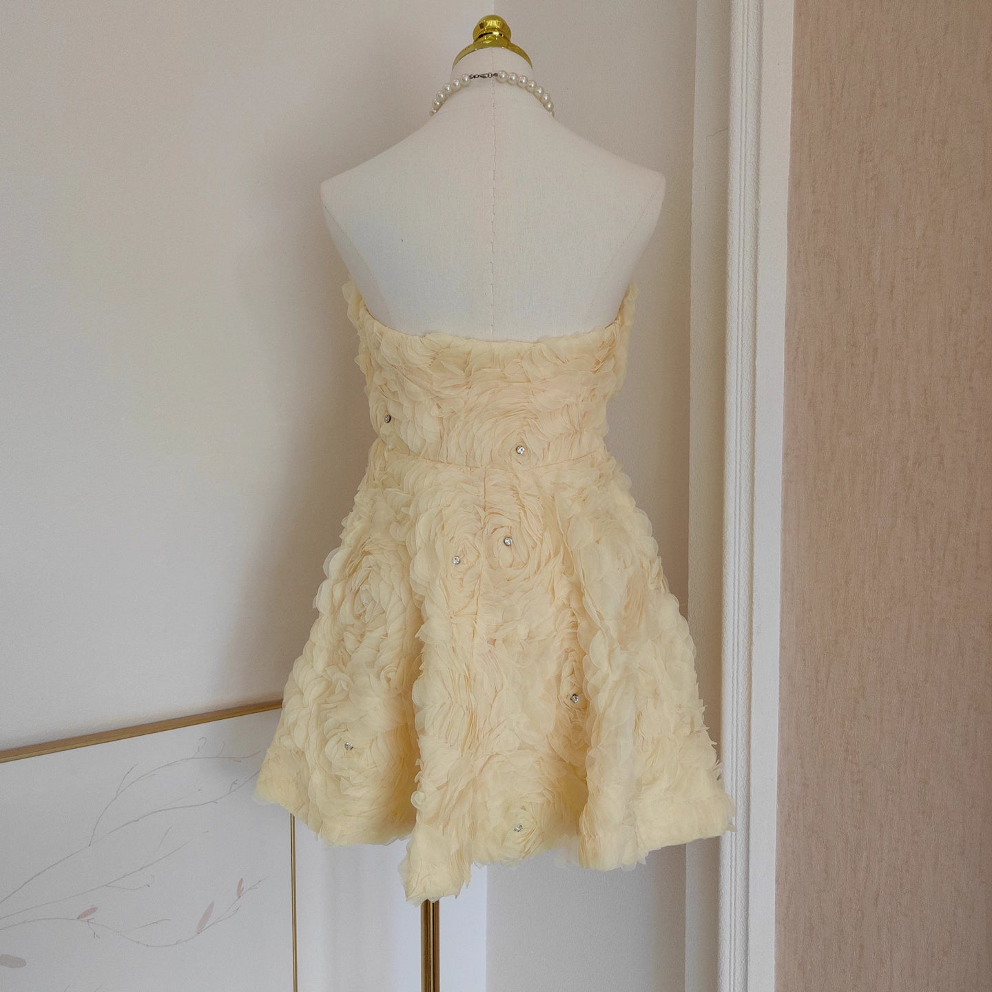 Yellow Flower Dress