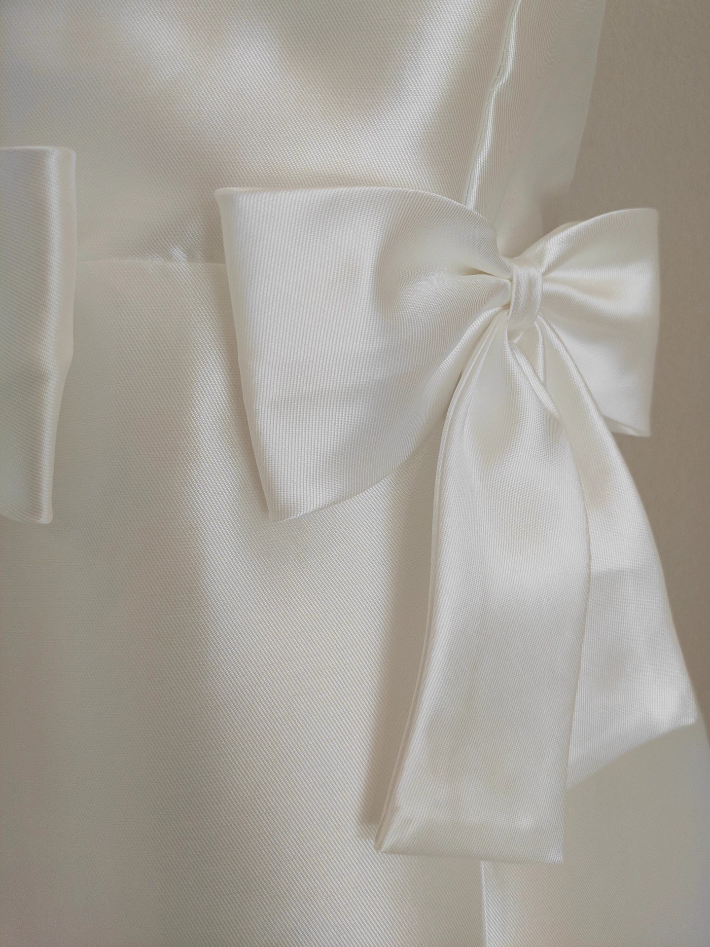 White Ribbon Dress