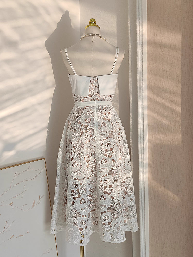 White Lace Dress