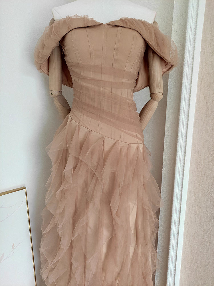 Brown Long Dress