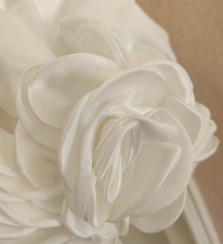 White Flower Dress