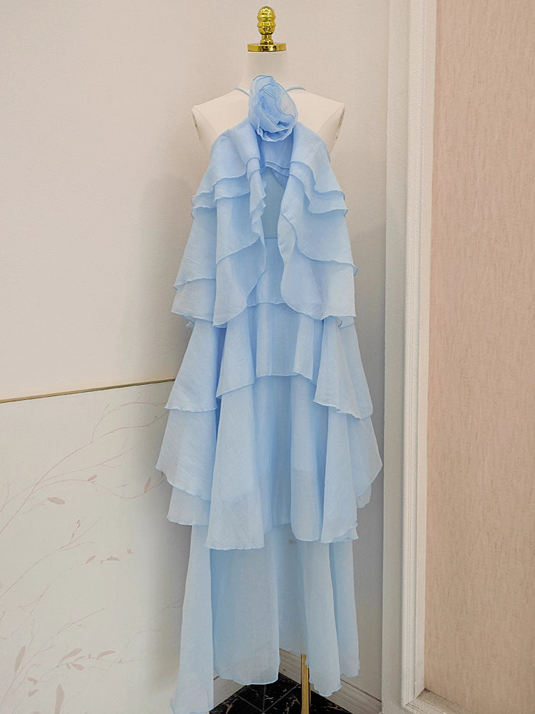 Blue Long Dress