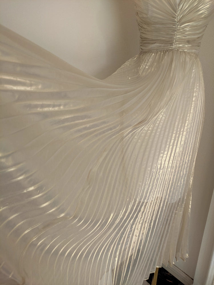 Silver Long Dress
