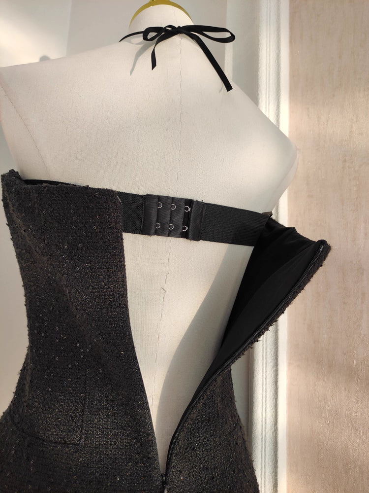 Black Tweed Dress