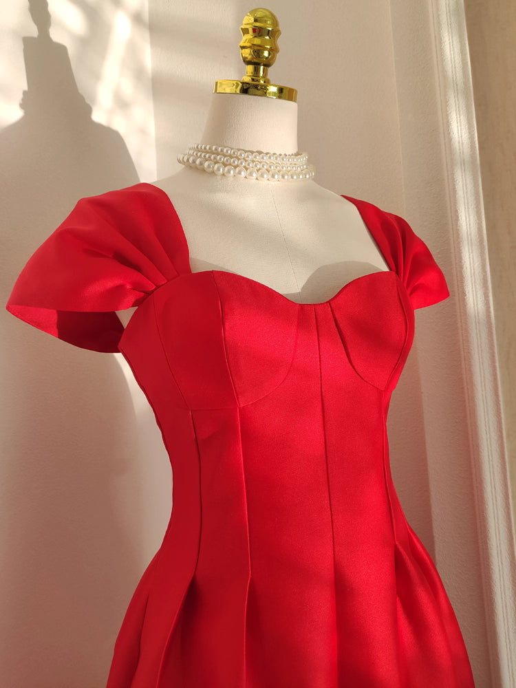 Red Filipiniana Dress