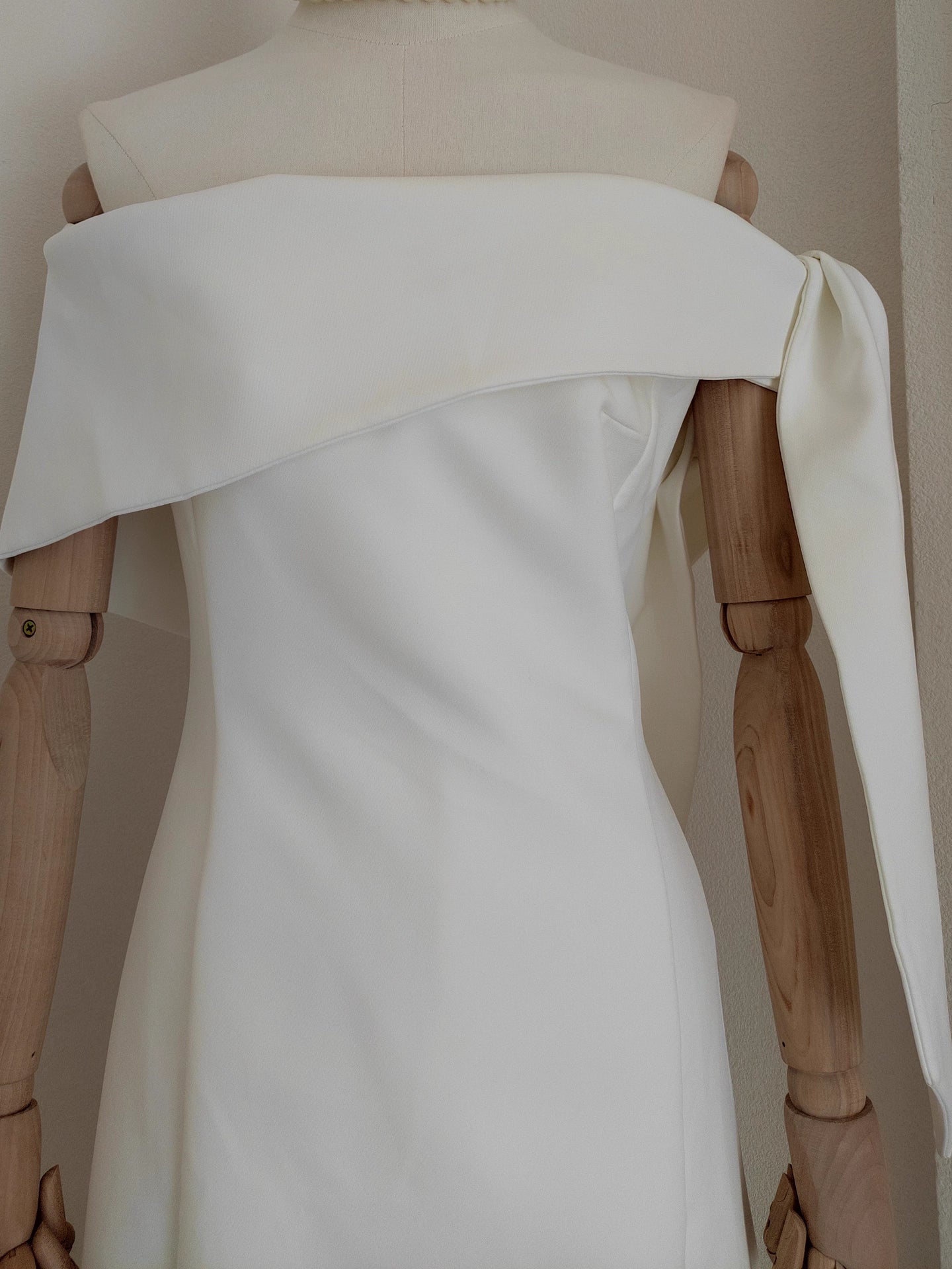 White Off Shoulder Dress