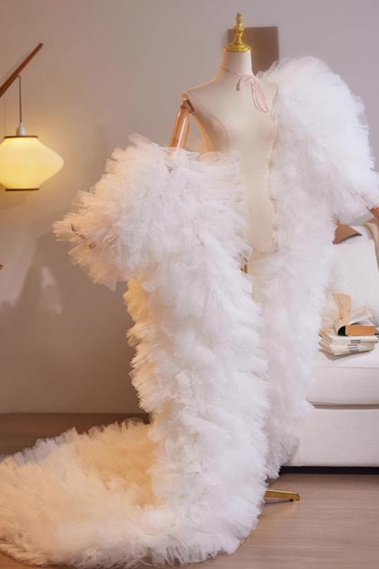 White Long Trail Cape