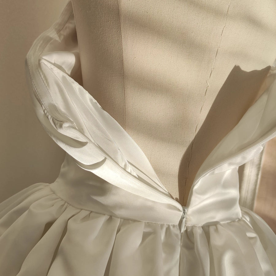 White Flower Dress