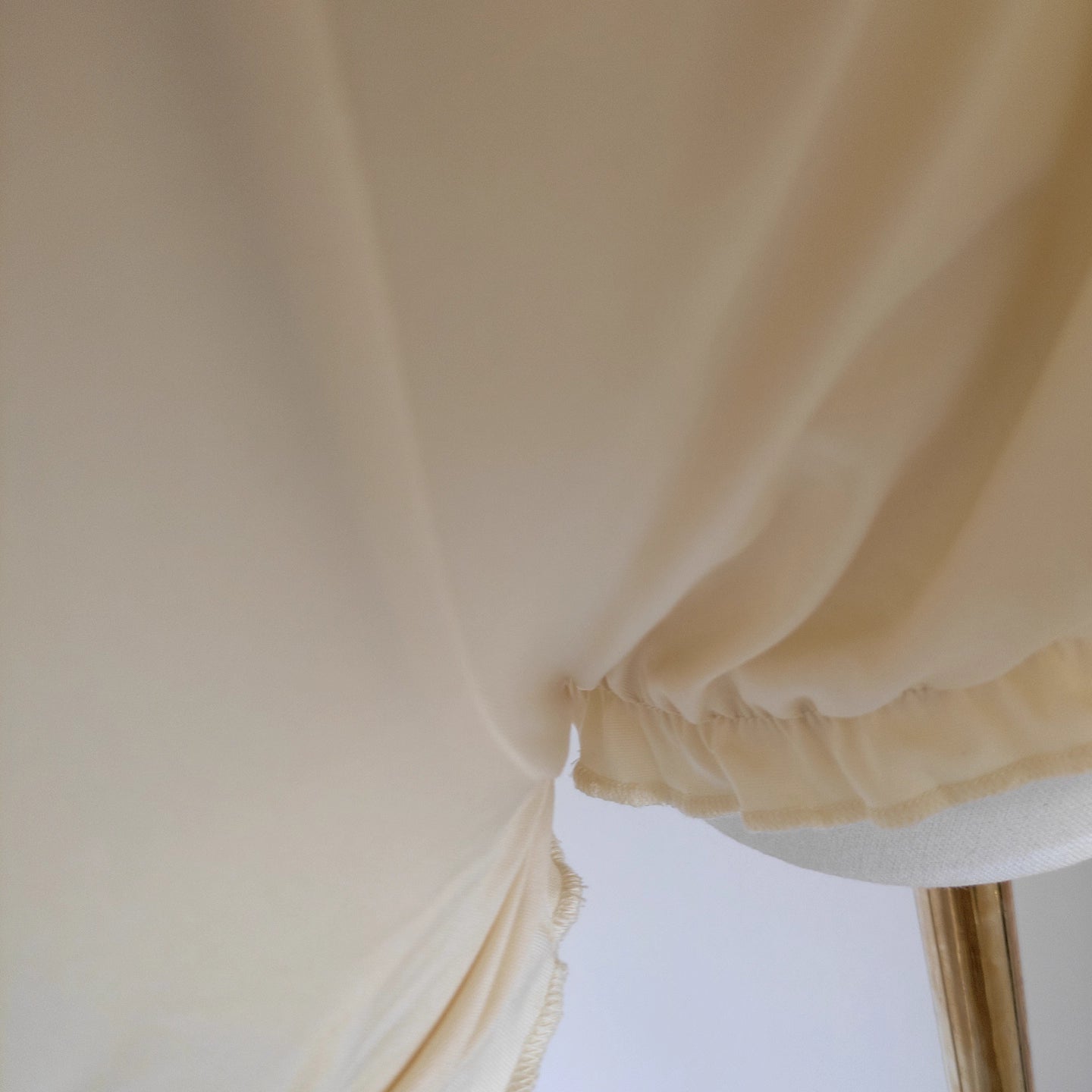 Cream Ruffle Set