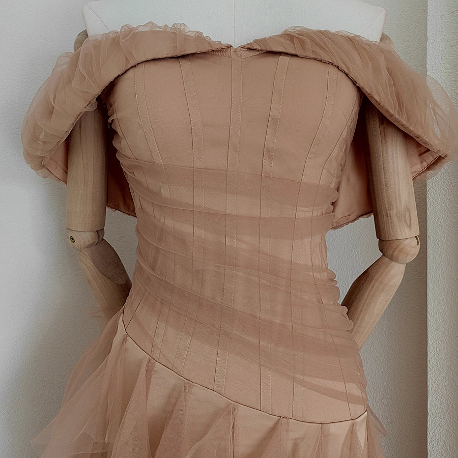 Brown Long Dress