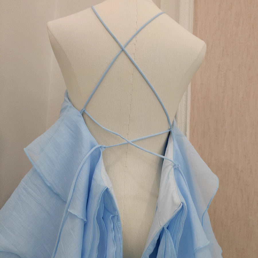 Blue Long Dress