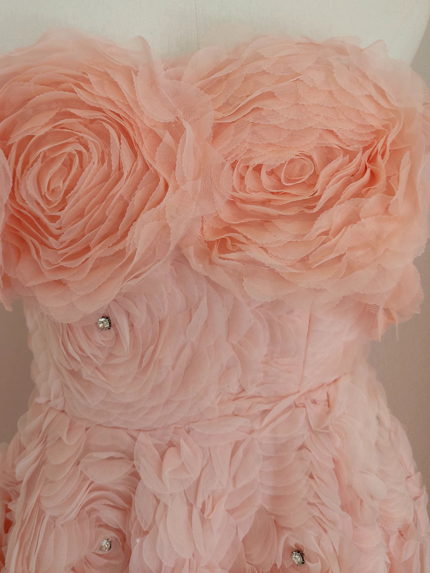 Orange Flower Dress