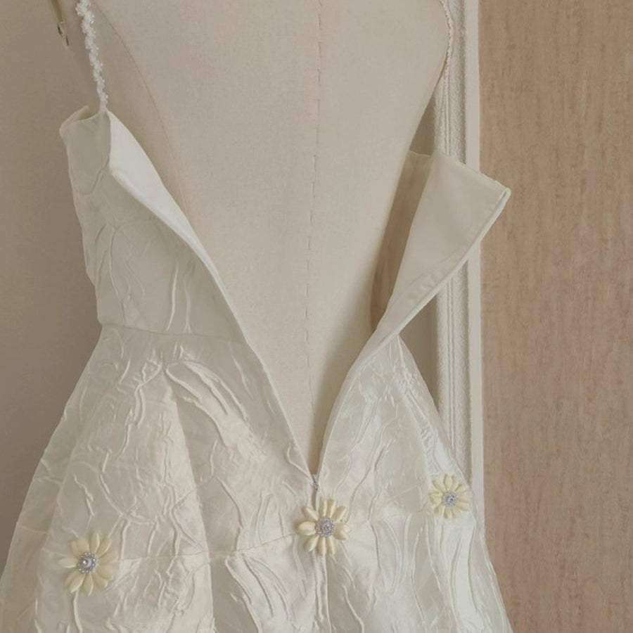 White Flower Dress