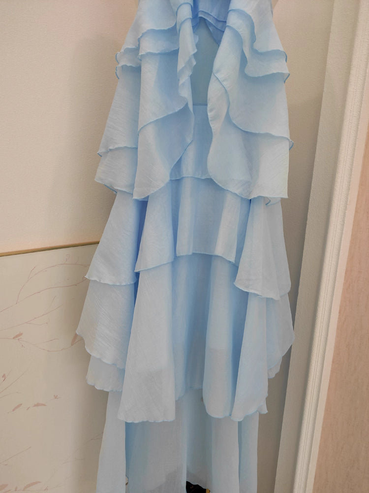 Blue Long Dress