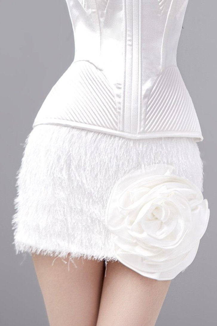 White Pia Skirt