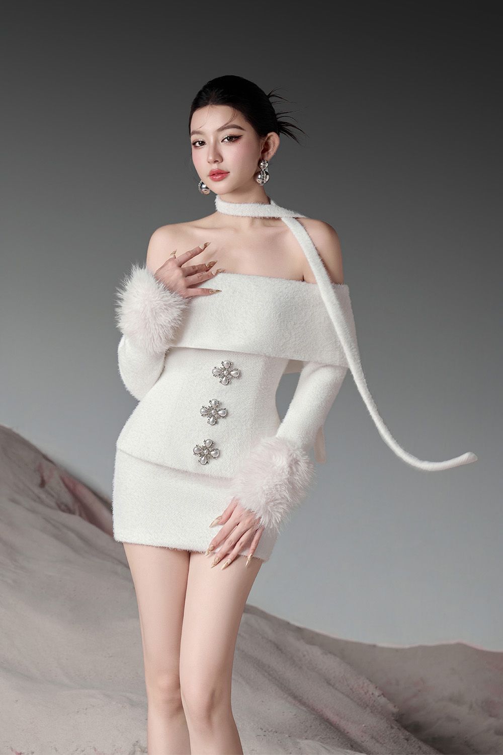 Snowfall Elegance Collection - Ruby Set