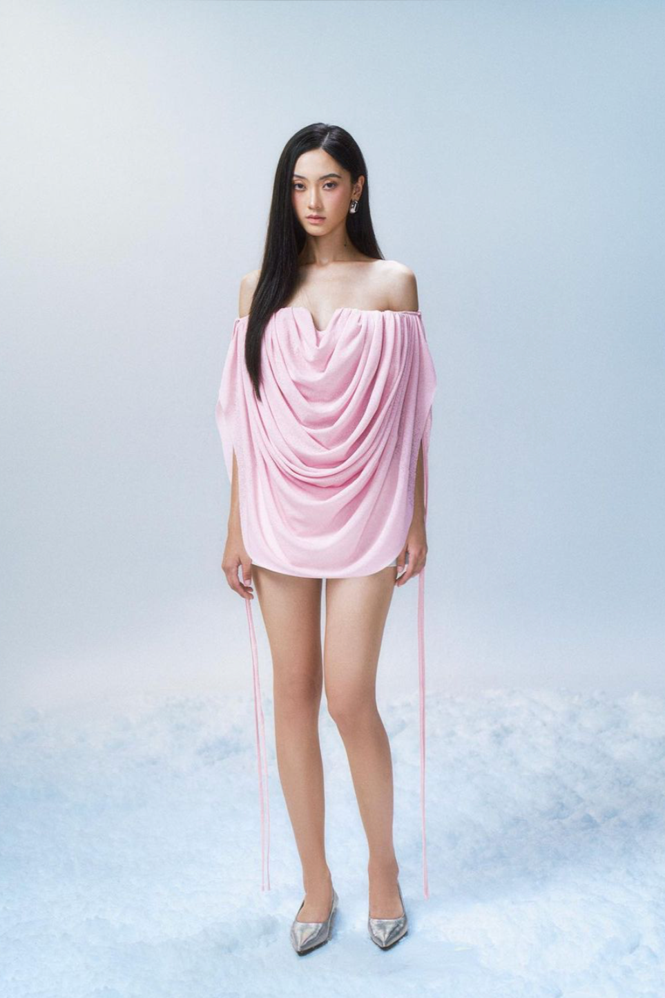 Fall Winter 24' - Pink Naseria Top and Phi Shorts