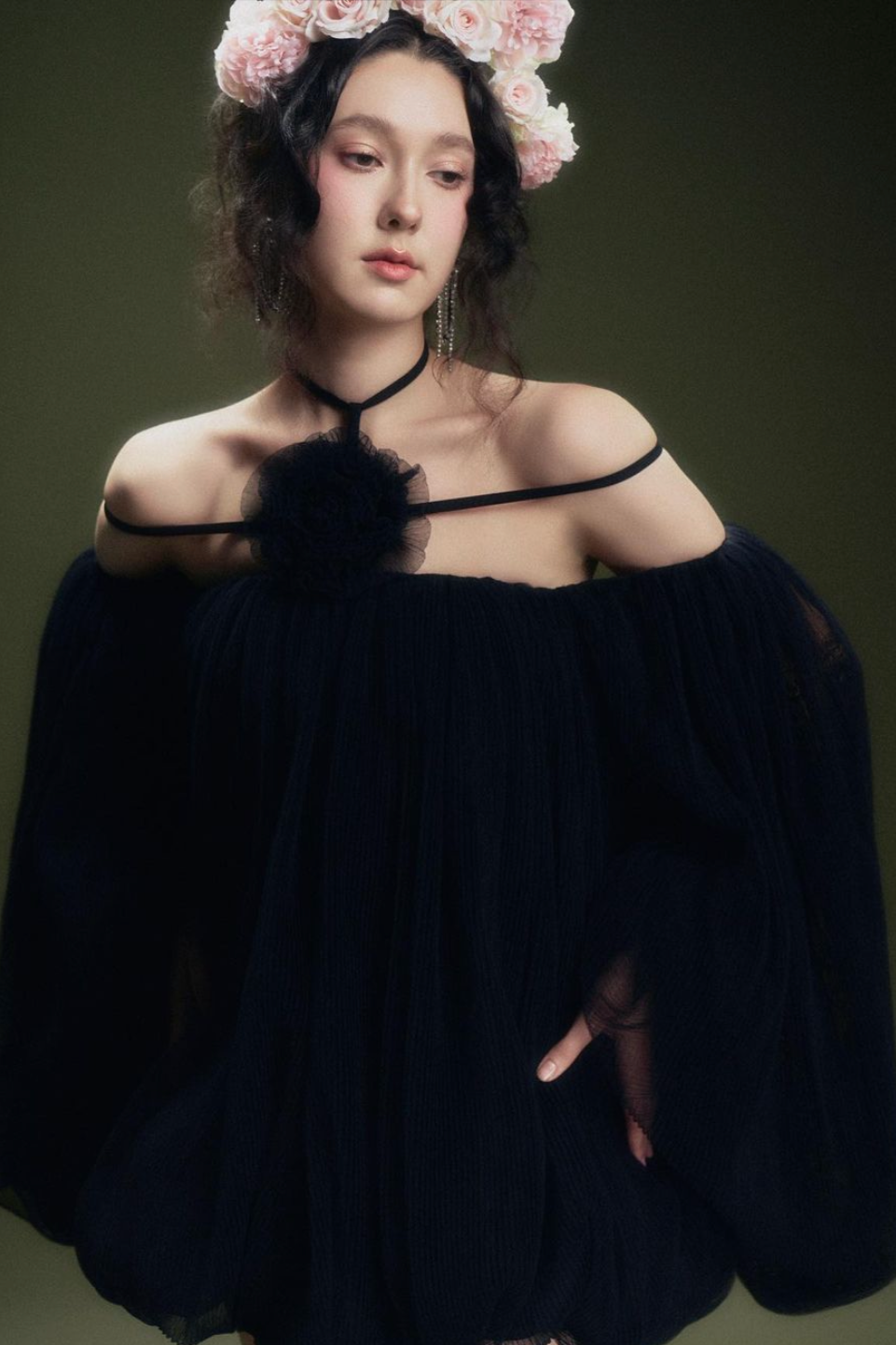 Spring Collection - Black Soraya Top