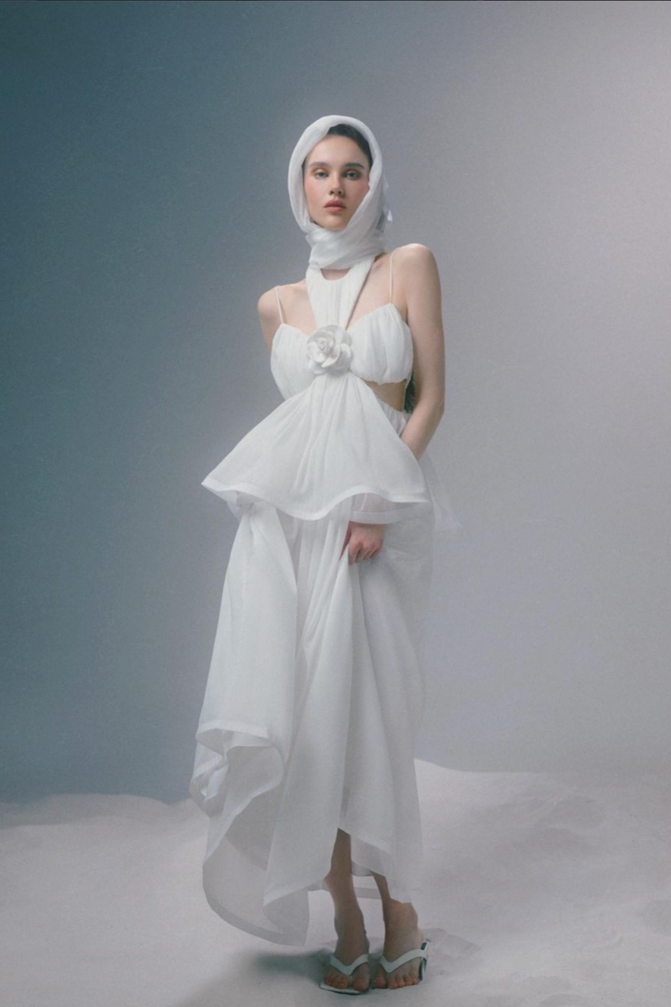 Summer Collection - White Sayulita Maxi