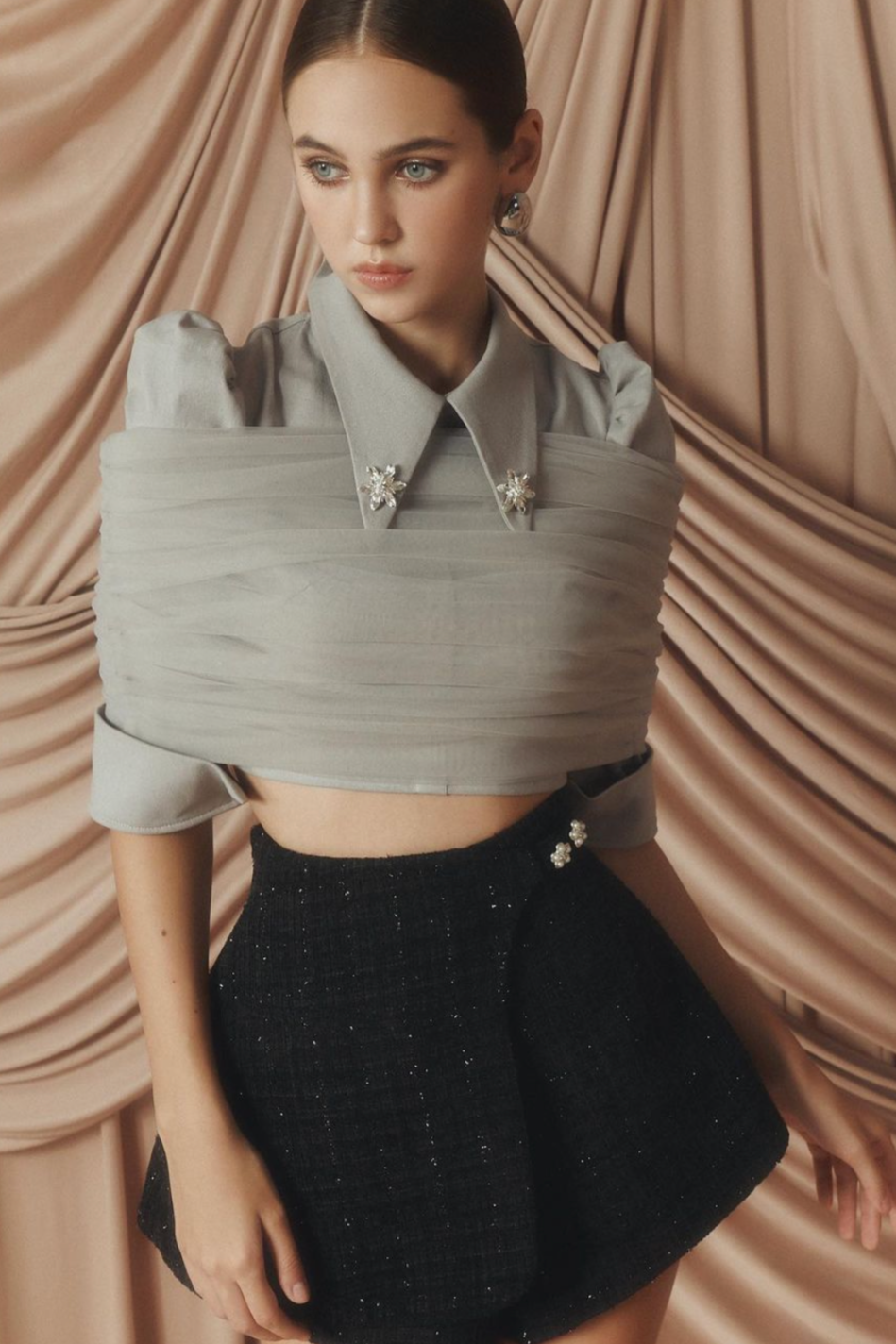 Fall Winter 23' Collection - Gray Shira Shirt