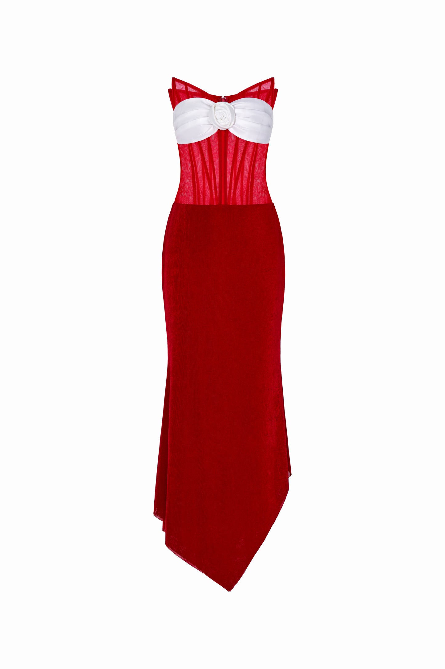 The Goddess Collection - Red Hana Dress
