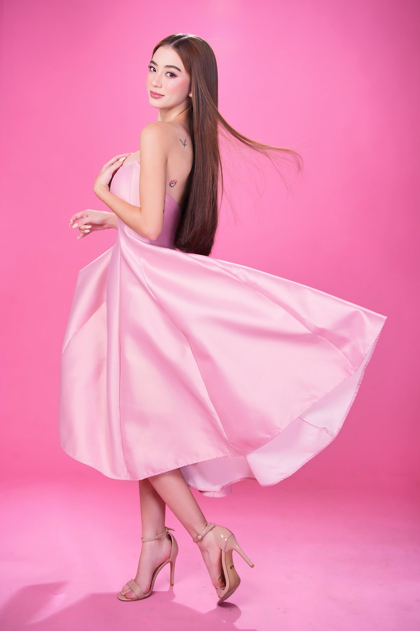 Pink Tube Dress