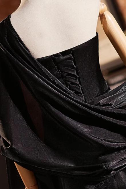 Black Tube Long Gown