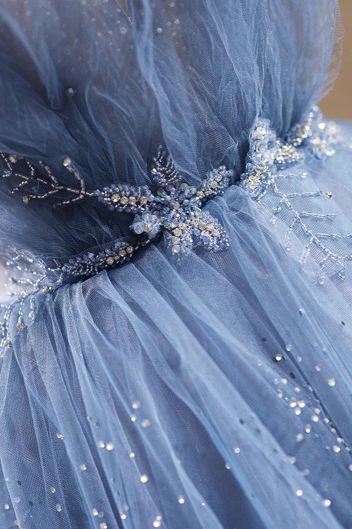 Blue Fairy Sequin Gown