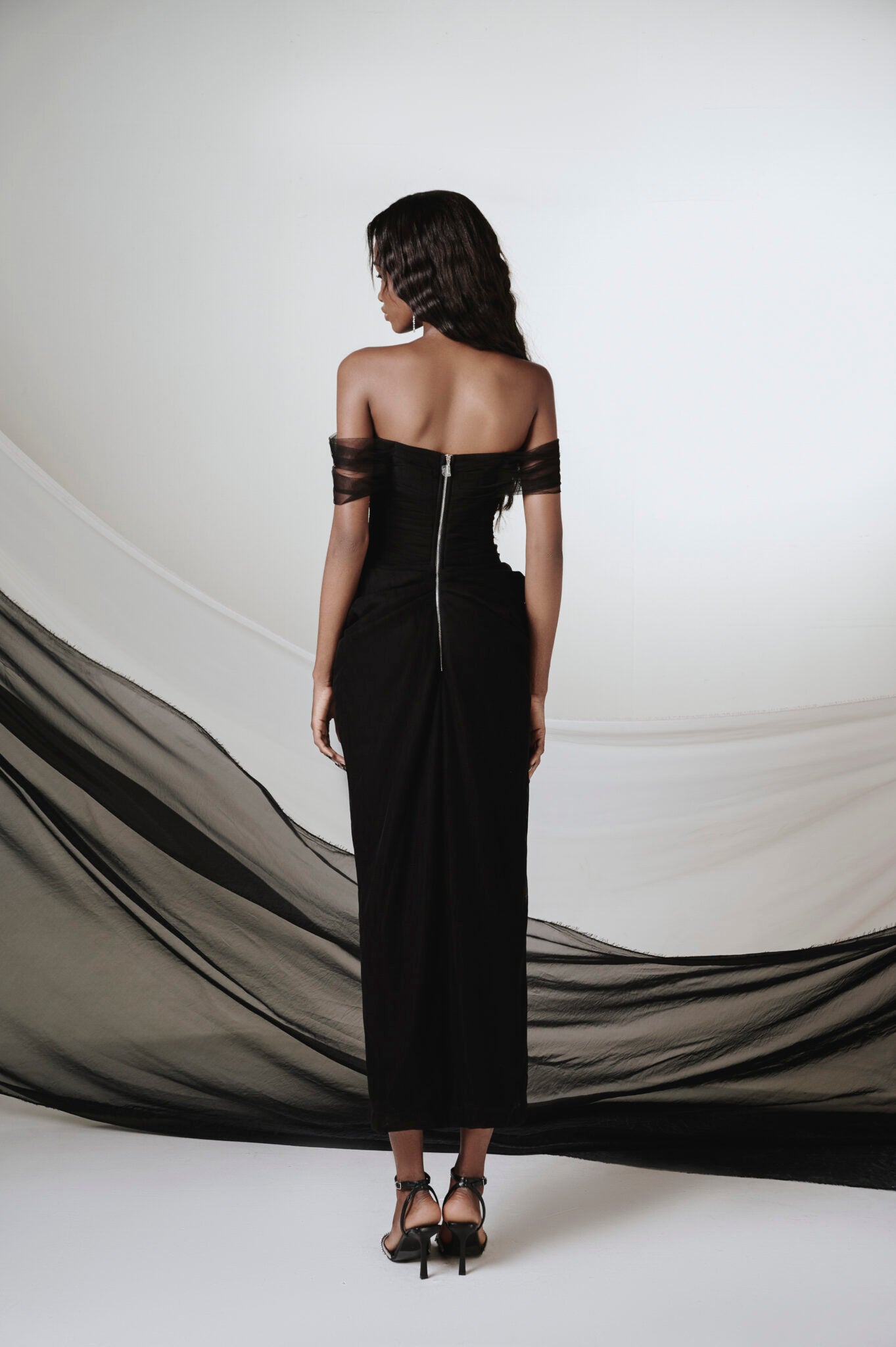 The Goddess Collection - Black Gina Dress