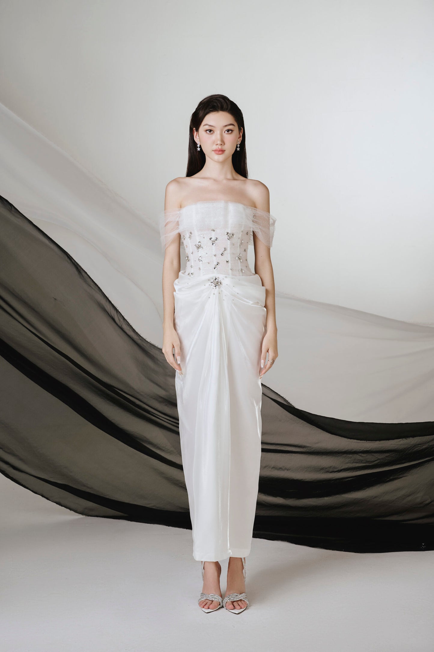 The Goddess Collection - White Gina Dress