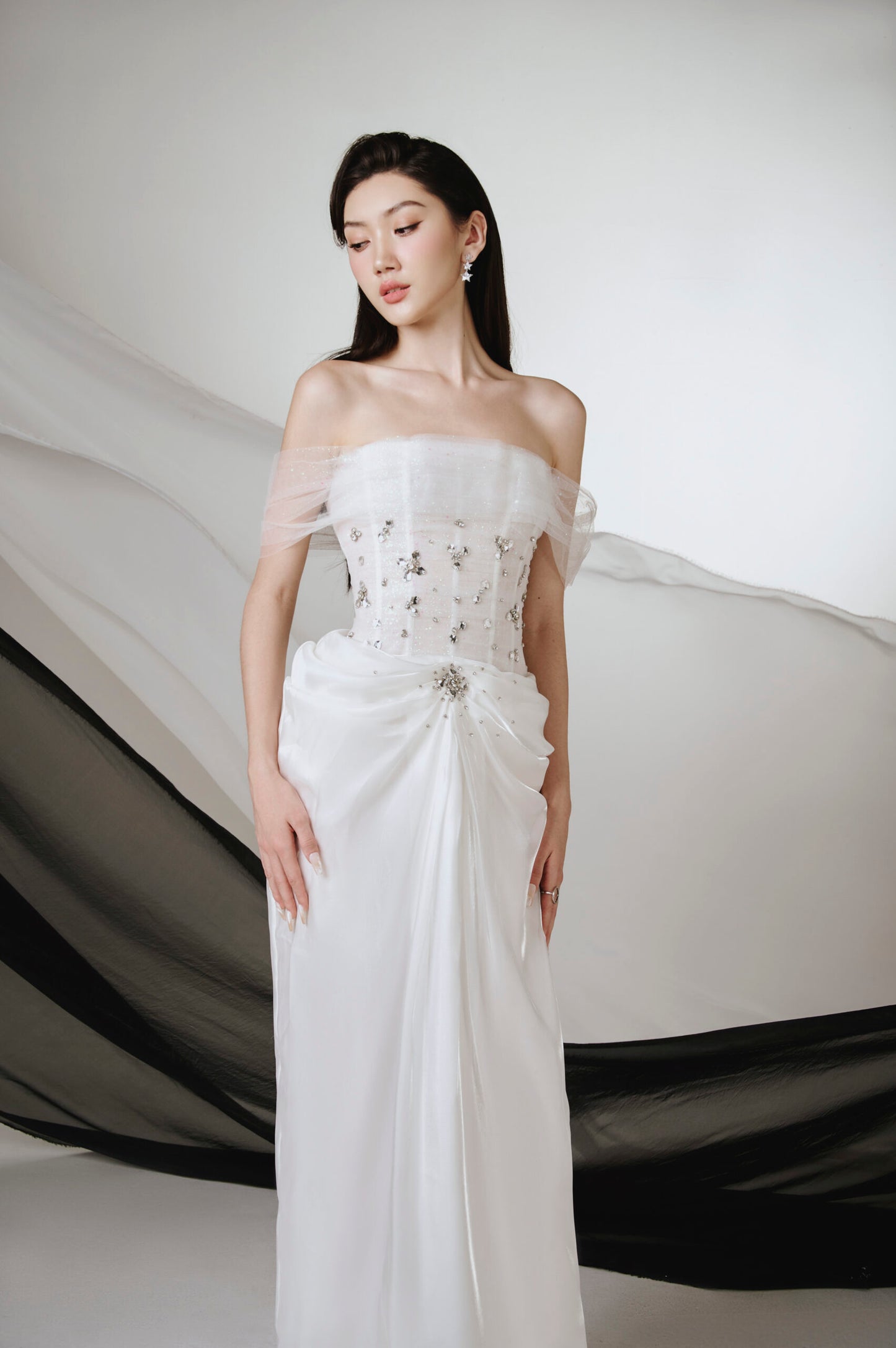 The Goddess Collection - White Gina Dress