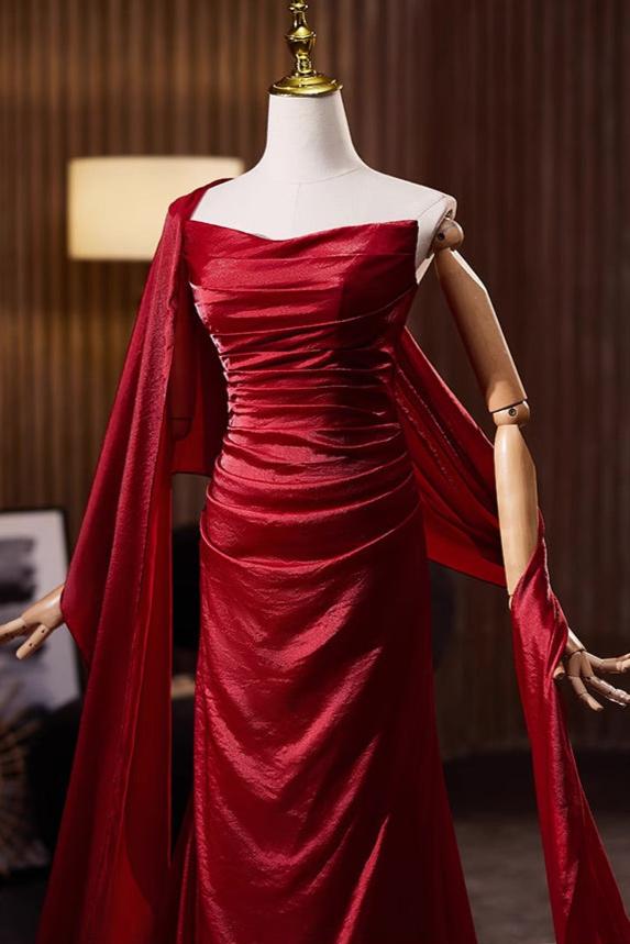 Red Tube Gown