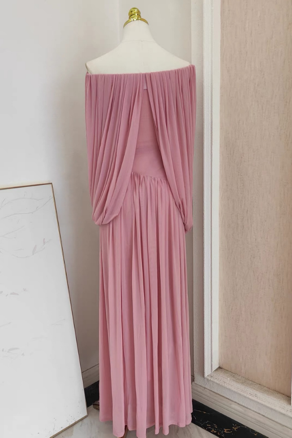 Pink Hillary Long Dress