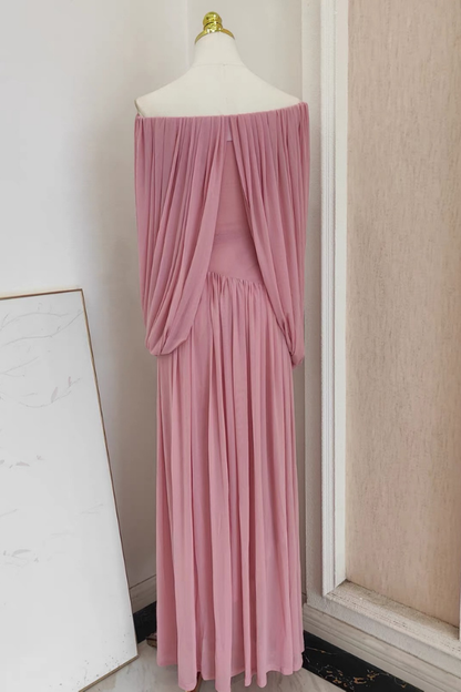 Pink Hillary Long Dress