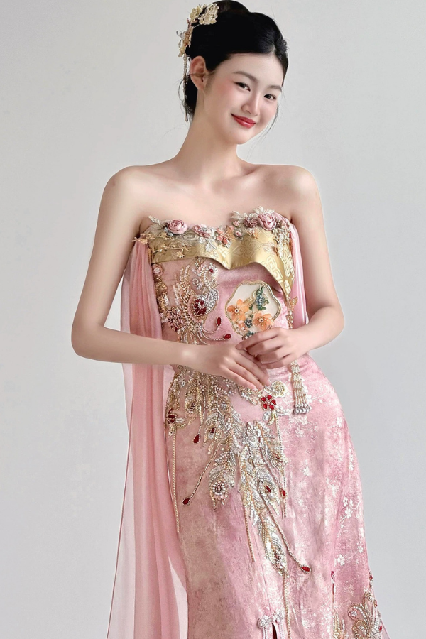 Pink Polly Gown
