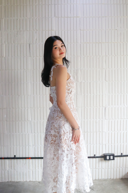 White Betty Lace Dress