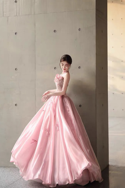 Pink Elisa Ball Gown