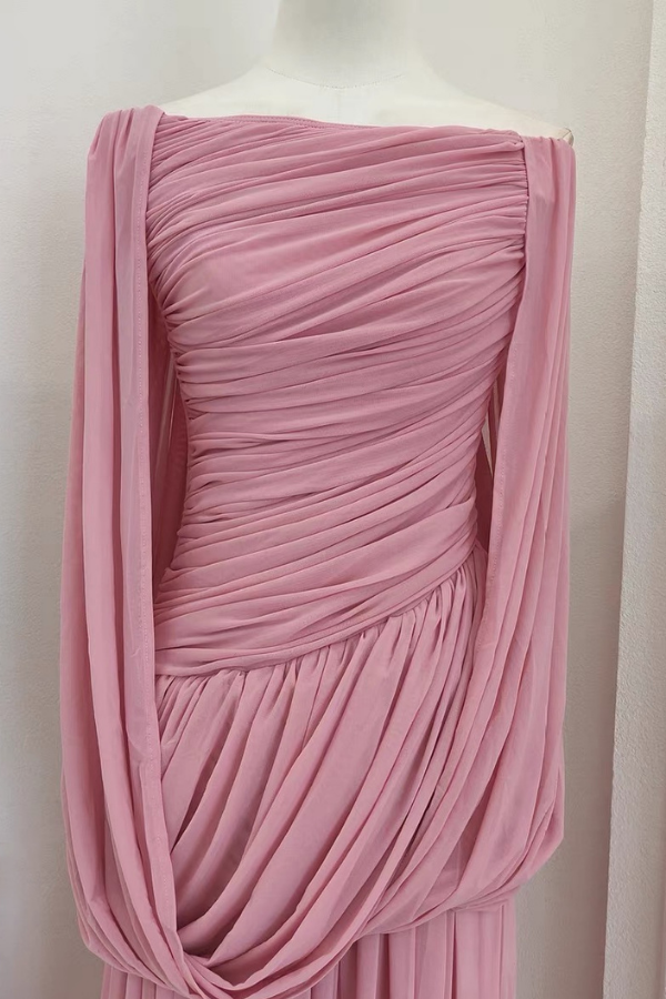 Pink Hillary Long Dress