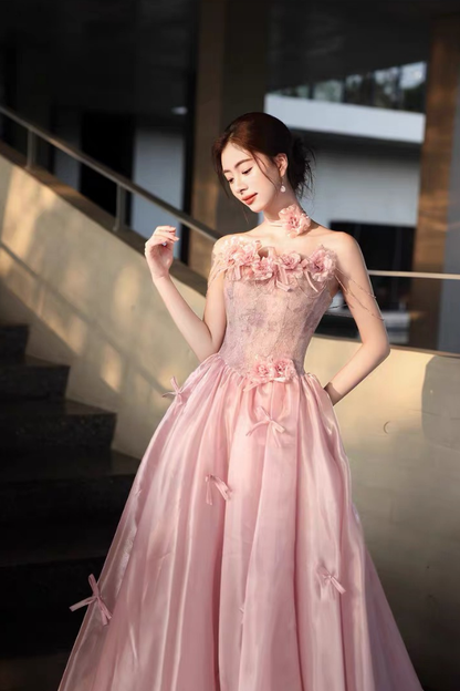 Pink Elisa Ball Gown