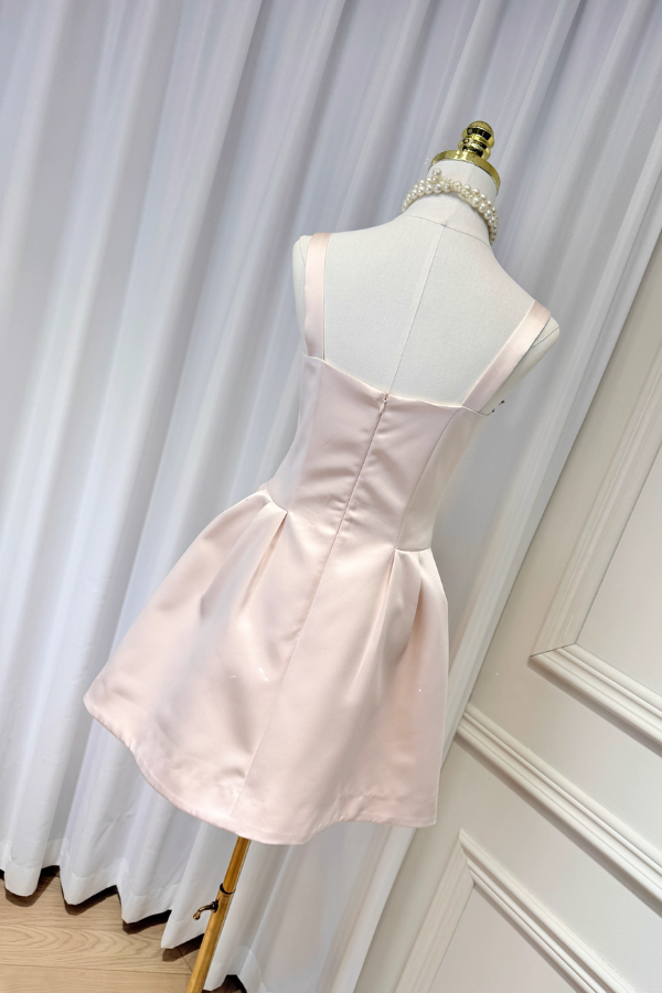 Light Pink Ribbon Dress